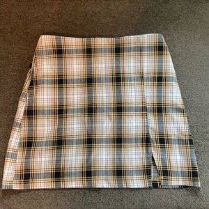 Urban outfitters plaid mini skirt